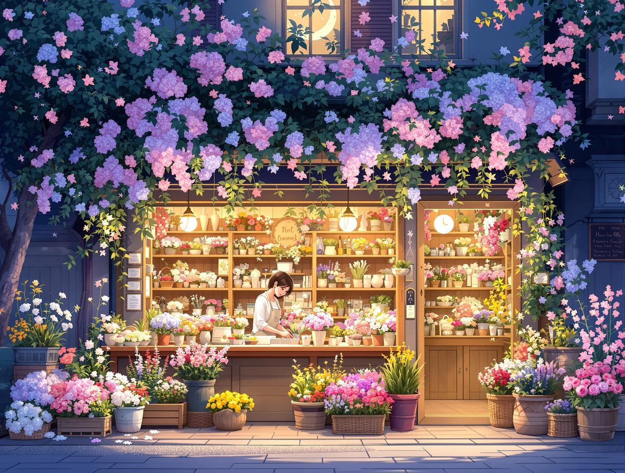 魔改短剧网 - 花店与月光